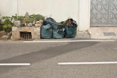 Muck away team handling waste disposal in Soho