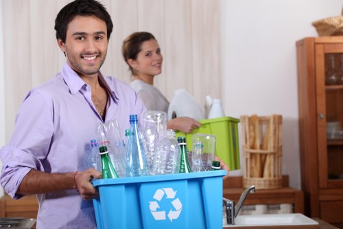 Secure Waste Disposal with Enclosed Skips