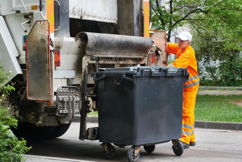 Industrial recycling facilities in Soho